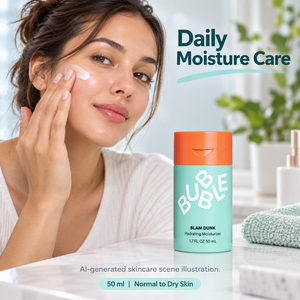 BUBBLE Slam <span class=keywords><strong>Dunk</strong></span> Feuchtigkeitsspendende Pflegecreme 50ml Tägliche Gesichtscreme für Normale bis Trockene Haut - Product Image 4