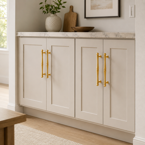 Solid Brass Cabinet <b>Pull</b> Handle Luxury Furniture Hardware <b>Drawer</b> <b>Pull</b> Wardrobe Door Handle Kitchen Cabinet Modern <b>Gold</b> finish - Product Image 3
