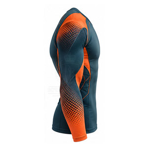 Chemises de compression pour hommes, hauts extensibles performants, tissu respirant pour le sport, l'entraînement, la course à pied et les vêtements de sport - Product Image 4