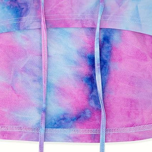 Las mejores sudaderas con capucha de corte recortado, ajustadas, transpirables, antipilling, con logo frontal, para mujer. - Product Image 5