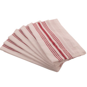 Paños de Cocina Cuadrados/Rectangulares 100% Algodón Ecológicos, a Rayas, Resistentes a los Niños, Tejidos, de Secado Rápido y Lavables a Máquina - Product Image 1