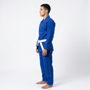 Uniforme de Artes Marciales con Logotipo Personalizado OEM ODM, Uniforme de BJJ de Algodón Preencogido para Entrenamiento Competitivo para Hombres Adultos - Product Image 3