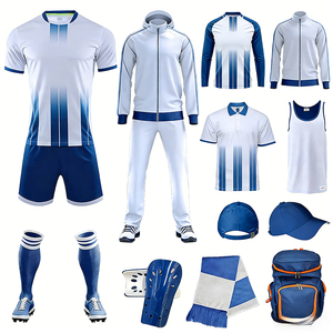 Hot Selling OEM Service Sublimation Soccer Uniform Training kits Breathable Mesh Uniform Soccer Uniform Package - Product Image 1