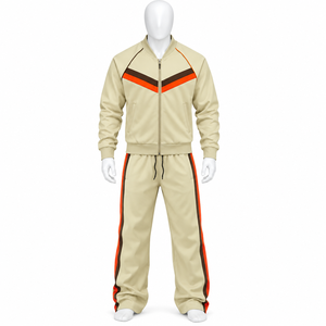 Prix de gros – Ensemble coupe-vent 2 pièces sur mesure pour homme, 100 % nylon, style urbain, couleur unie - Product Image 1
