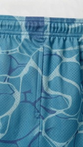 Pantalones Casuales de Hombre a la Moda, Cintura Media Elástica, 100% Poliéster, Holgados, Transpirables, de Secado Rápido, con Estampado y Cierre con Cordón Frontal - Product Image 4