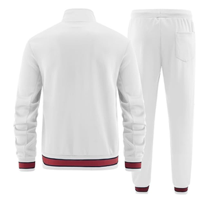 Conjunto Deportivo Personalizado de 2 Piezas para Hombre, Sudadera con Cremallera y Pantalones de Felpa Francesa, Conjunto Informal para Gimnasio - Product Image 2