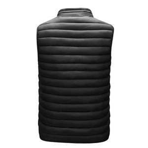 Gilets matelassés en coton Montane de qualité supérieure, sans manches, zippés, en nylon et polyester, chauds, coupe-vent, col montant, logo frontal - Product Image 2