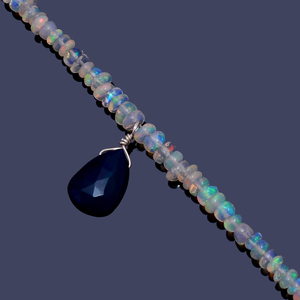 Natural Ethiopian Opal Classic <b>Bracelet</b> 925 Sterling Silver Smooth Gemstone Handmade Wholesale Jewelry Fashion Gift for Women - Product Image 3