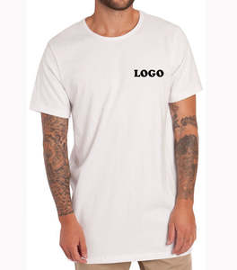 เสื้อยืดคอตตอนเปล่าสำหรับพิมพ์ลาย เสื้อยืดคอกลมแขนสั้นสำหรับผู้ชาย สำหรับการสร้างแบรนด์และใช้เพื่อการส่งเสริมการขาย - Product Image 2