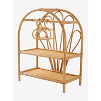 Armoire en bambou pour poupées, style mini-jouet, échelle 1:8, couleur beige, vente en gros au Vietnam