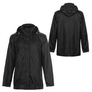 Fabricant de vestes de pluie, veste de pluie noire imperméable à capuche, coupe-vent, vêtements d'extérieur pour les voyages, le camping, la moto, OEM - Product Image 3