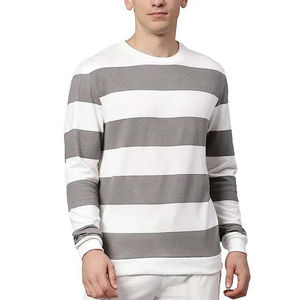 T-shirts en coton à manches longues pour hommes 2026 – Couleur unie, respirants, idéaux pour le sport et les loisirs, collection automne - Product Image 1