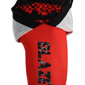 Blaze Fight Wear Custom Logos Hybrid Shorts Double <b>Layer</b> Shorts 2 in 1 Shorts for Fight Mma Bjj Grappling Microstretch Fabric - Product Image 6