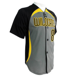 เสื้อเบสบอลซอฟต์บอลคอวีพิมพ์ลายตามสั่งขายส่ง เสื้อผ้ากีฬากลางแจ้ง ชุดยูนิฟอร์มซอฟต์บอลและเบสบอล - Product Image 5