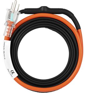 Cable calefactor autorregulable de 18 pies y 5W/ft para protección contra heladas en tuberías, mangueras de PVC y mantas térmicas metálicas - Product Image 2
