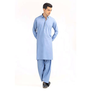 2026 Luxury Eid <b>Kurta</b> Pajama Traditional <b>Men's</b> Shalwar Kameez Set Export Quality <b>Men's</b> Ethnic Wear Supplier - Product Image 1