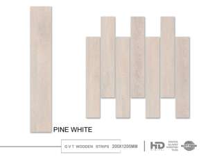 Azulejos de Porcelana Vitrificada con Acabado Digital Decorativo 8X48 para Pisos, Paredes Interiores y Aplicaciones de Diseño de Lujo - Product Image 2