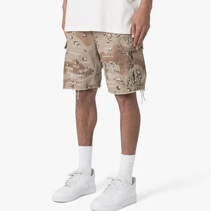 Heavyweight Cotton Canvas Cargo <b>Shorts</b> <b>Mens</b> Vintage Workwear Multi Pocket Outdoor Camping Hiking Casual <b>Knee</b> <b>Length</b> Pants - Product Image 3