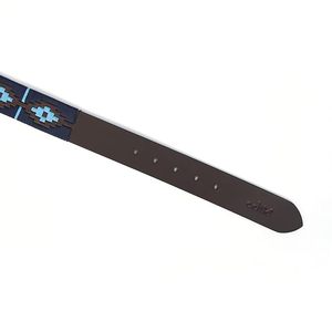 Cinturón de Polo Hecho a Mano con Cuero 100% Genuino, Estilo Casual Elegante, Hebilla de Aleación, Diseño Personalizado, Longitud Ajustable, Hecho en India - Product Image 3