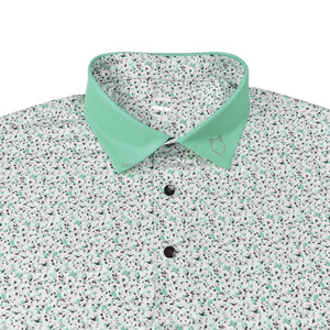 Golf de punto de alta calidad para hombres para Polos Nueva llegada Diseño de sublimación Venta al por mayor directa de la fábrica superior de Vietnam - Product Image 3