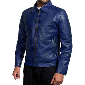 Chaqueta de Cuero para Hombre de Alta Calidad, Diseño de Logotipo Personalizado, Chaqueta de Invierno al por Mayor - Product Image 3