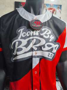 Camiseta de Béisbol con Botones, Ropa Deportiva de Alta Calidad con Logotipo del Equipo, Diseño por Sublimación 2026, Calidad Superior - Product Image 4