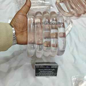 Chaîne murale en résine acrylique transparente, style vintage, maillons ronds et épais, toutes les couleurs disponibles - Product Image 6