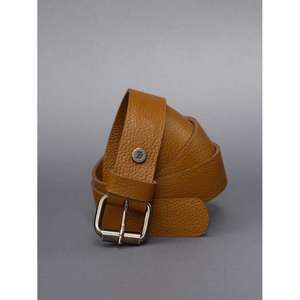 Ceinture en cuir véritable, style vintage, écologique, personnalisable, cadeau d'anniversaire pour homme, design OEM, boucle en acier - Product Image 1