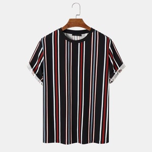 T-shirt pour homme avec logo personnalisé imprimé, 100% coton/polyester/coton, manches courtes raglan, couleur contrastée, écologique, surdimensionné pour homme - Product Image 1
