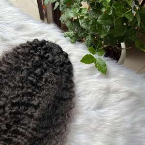 Birmano rizado 100% pelo vietnamita crudo birmano rizado vendedores de pelo Venta caliente alta - Product Image 1