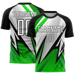 Camiseta de Entrenamiento de Fútbol para Hombre 2025 OEM, Tejido Transpirable de Spandex/Poliéster, Impresión por Transferencia de Calor, Nombre del Jugador Personalizado, Equipo Personalizado - Product Image 2