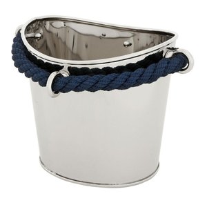 Seau à glace en corde bleue - Product Image 1