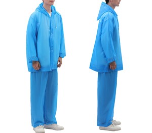 Veste de pluie bomber unisexe imperméable et respirante, coupe-vent automne-printemps pour la randonnée et l'équitation, logo personnalisé, vente en gros OEM, longue veste de pluie - Product Image 5
