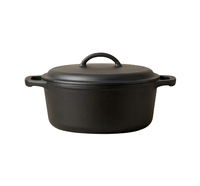 Grande casserole à sauce noire en acier inoxydable pour la maison, la cuisine, l'hôtel et le restaurant