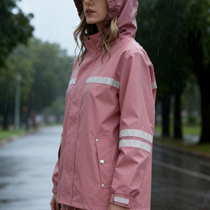 Traje Impermeable para Lluvia, Chaqueta y Pantalones, Conjunto Impermeable para Motocicleta, para Conducir al Aire Libre, Pesca, Camping, Senderismo, Ropa Impermeable para Mujer - Product Image 4