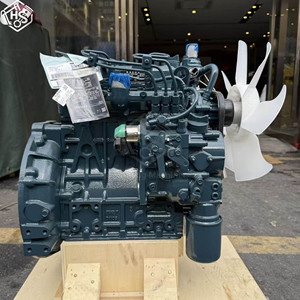 อะไหล่รถขุดขนาดเล็ก Kubota D1105 รุ่น D1105-EF07_CN4 เครื่องยนต์ดีเซลแบบดูดอากาศธรรมชาติ 2400 รอบต่อนาที 15.4 กิโลวัตต์ ชุดประกอบเครื่องยนต์ J351-73000 - Product Image 4