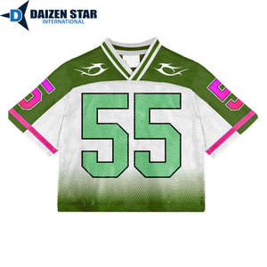 เสื้อเจอร์ซีย์แขนสั้นสำหรับทุกเพศ  ผ้าโพลีเอสเตอร์ 100% ระบายอากาศได้ดี แห้งเร็ว ป้องกันแบคทีเรีย ป้องกันรังสียูวี  พร้อมสกรีนชื่อทีมและชื่อผู้เล่นตามสั่ง - Product Image 5