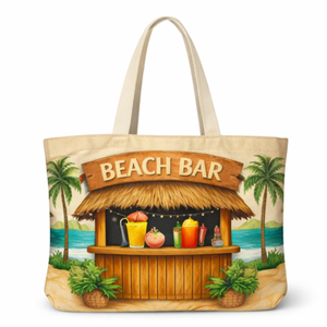 Sac fourre-tout en toile de coton personnalisé, grand format, avec logo imprimé, design personnalisé, avec poche, sac d'épicerie en toile - Product Image 4