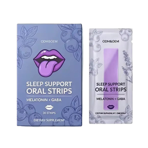 ผลิตภัณฑ์เสริมอาหารเมลาโทนิน แกบา แบบแผ่นอม ยี่ห้อสั่งผลิต (OEM/ODM) - Product Image 2