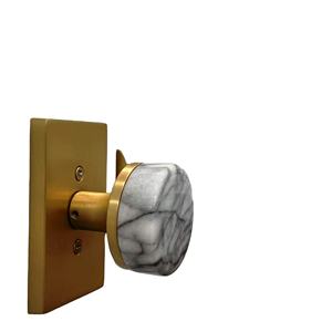 Perilla de mármol blanco cónico selecto Perillas de mármol de gran venta con tamaño de forma de color personalizado Hecho en artículo DE LA India - Product Image 1