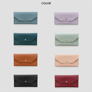 Portefeuille carré en cuir PU, élégant et pratique pour l'organisation de l'argent quotidien, idéal comme cadeau d'affaires pour le rangement de billets. - Product Image 2