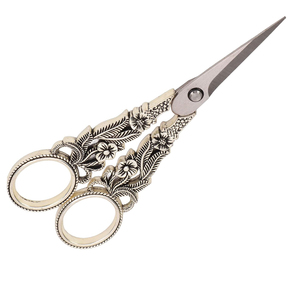 Ciseaux de maquillage professionnels pliables en acier inoxydable de haute qualité avec manche en céramique noir, vente en gros, OEM - Product Image 6