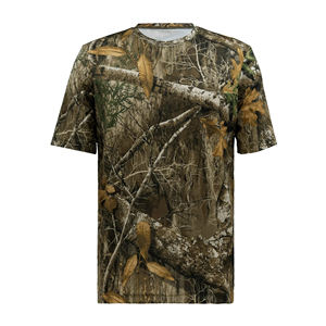 Maillot de chasse personnalisé à sublimation, protection pour tournoi, manches courtes, chemises de chasse pour hommes - Product Image 1