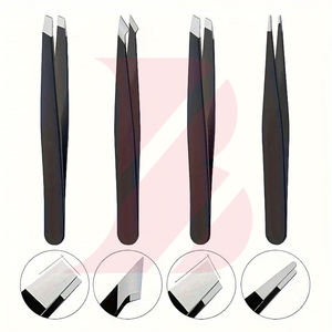 Herramienta Todo en Uno para Perfeccionar Cejas, Pinzas de Precisión Multiángulo, Pinzas de Punta Inclinada de Calidad Profesional para Dar Forma a las Cejas - Product Image 5