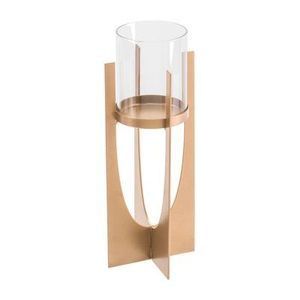 Premium Iron And Glass <b>Hurricane</b> Candle Holder Luxury Modern <b>Lantern</b> Style For Living Room Interior Display - Product Image 2