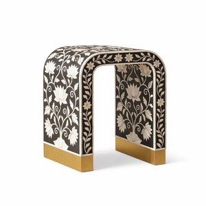 ILAHI's Bone Inlay <b>Drawer</b> Modern Design Agate Detailing <b>Storage</b> Portable Home Furniture - Product Image 1