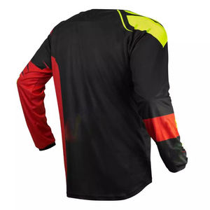 Combinaisons de motocross pour hommes de qualité supérieure, respirantes, personnalisées, coupe-vent, manches longues, impression par sublimation, matière polyester pour hommes - Product Image 4