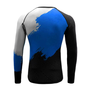 Plus Size Sportswear Uniform Supplier Low MOQs Club USA Size <b>Compression</b> Grappling Fitted <b>Shirts</b> MMA BJJ Gear Printed Rash Guard - Product Image 2