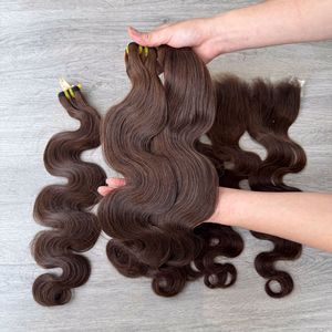 ผมต่อแบบหยักศกสุดหรูผมแท้สีม่วงจากเวียดนามสีน้ำตาลบริสุทธิ์ - Product Image 3