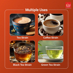 SS mony tea and coffee <b>strainers</b> kitchen for a hassle Stainless Steel free brewing experience - Product Image 2